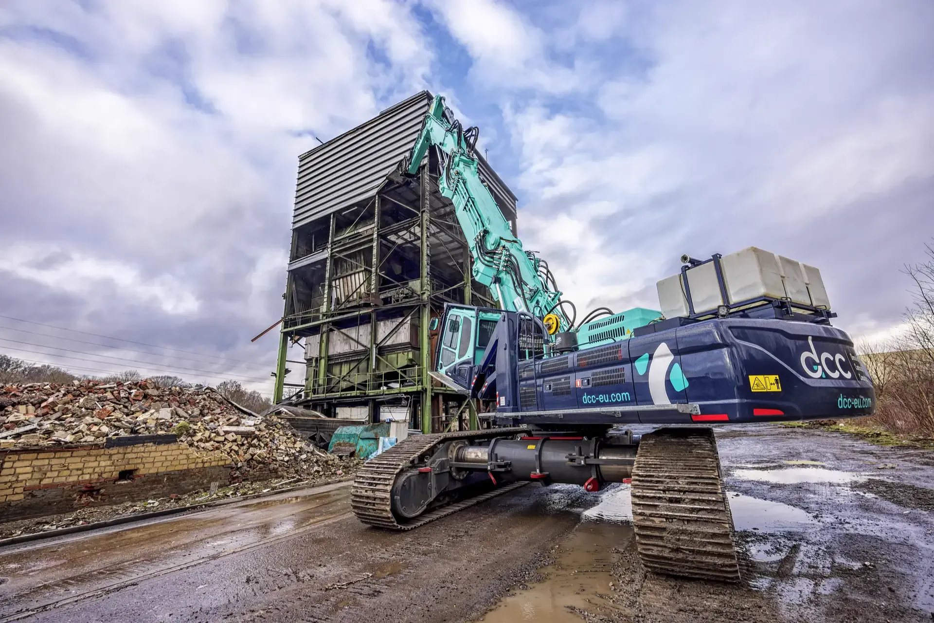 Metaalindustrie — Sloop voormalige gieterij in Gevelsberg