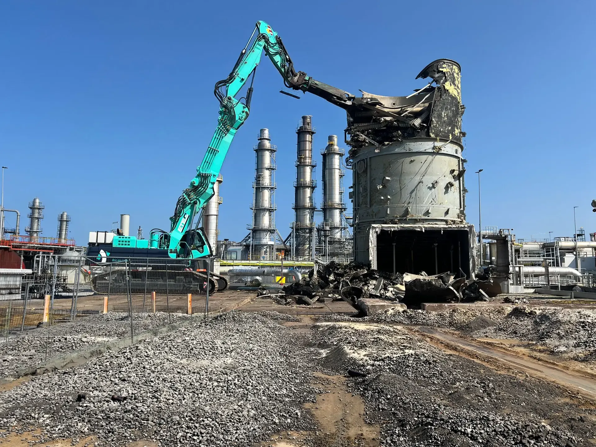 Petrochemie & energie — Ontmanteling WKK-installatie op een LNG-terminal in België